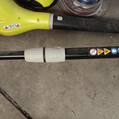 RYOBI CORDLESS WEED CUTTER, LEAF BLOWER, EDGER AND MORE
