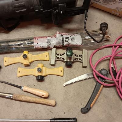 VAC & MULCHER, YARD TOOLS, SPRINKLERS, NON-SUBMERSIBLE PUMP & MORE