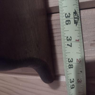 Wood Framed Towel Rack
