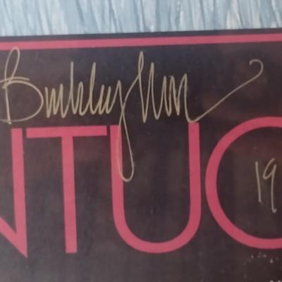 Framed Art Print Limited Edition 'Kentucky' Autographed by P. Buckley Moss 1985