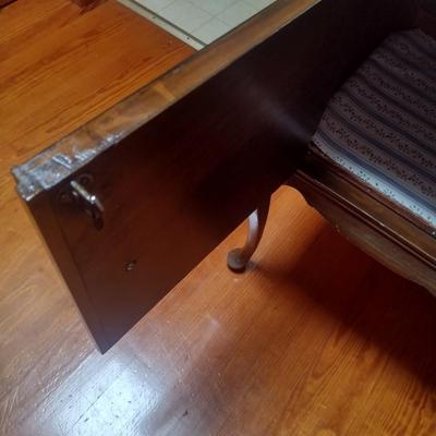 Vintage Queen Ann Style Double Door Sideboard