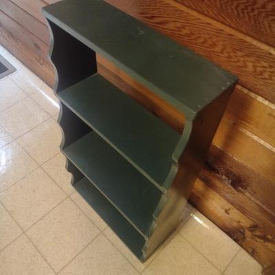 Wood Four Tier Wall Shelf