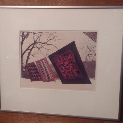 Framed Art Print Limited Edition 'Amish No. 363' by Bill Coleman 262/950