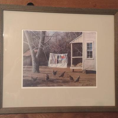 Framed Art Print Limited Edition by R. Lewis 93/500