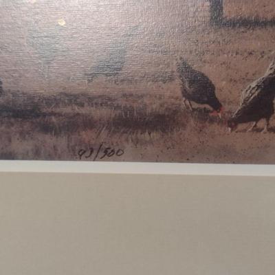 Framed Art Print Limited Edition by R. Lewis 93/500