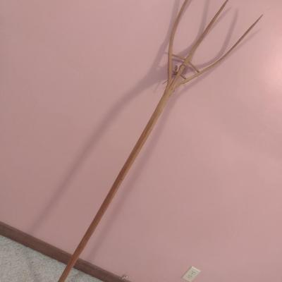 Hand Crafted Primitive Style Hay Fork