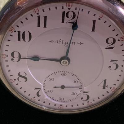 Elgin Veritas 23 Jewels Pocket Watch #9375813