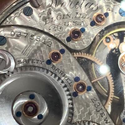Elgin Veritas 23 Jewels Pocket Watch #9375813