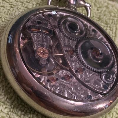 Elgin Veritas 23 Jewels Pocket Watch #9375813