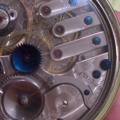 Elgin Clear Back Pocket Watch #4470849
