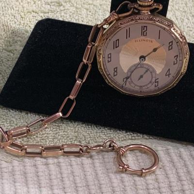 Illinois Pocket Watch on FOB