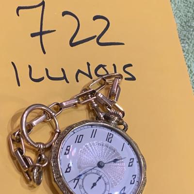 Illinois Pocket Watch on FOB