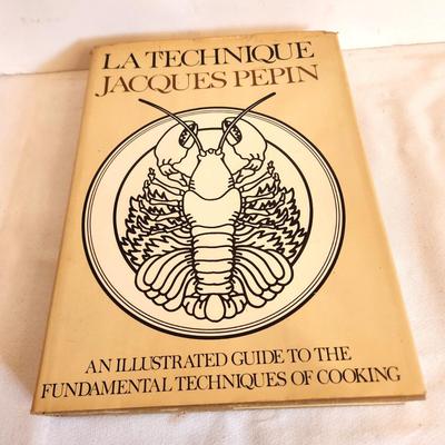 Lot #257 La Techique: An Illustrated Guide to the Fundamental Techniques of Cooking - French Chef AUTOGRAPHED