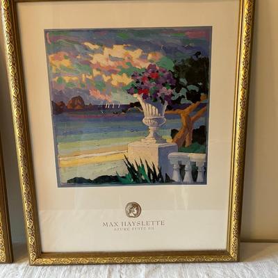Max Hayslette Framed Prints Set Of 2 (B2)