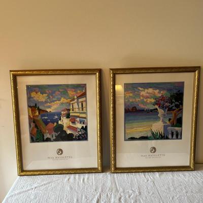 Max Hayslette Framed Prints Set Of 2 (B2)