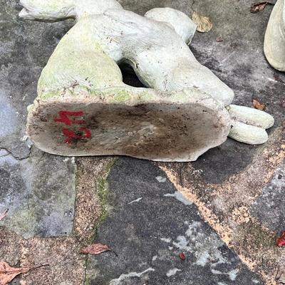 Cement Birdbath & Garden Sculptures (BY-RG)