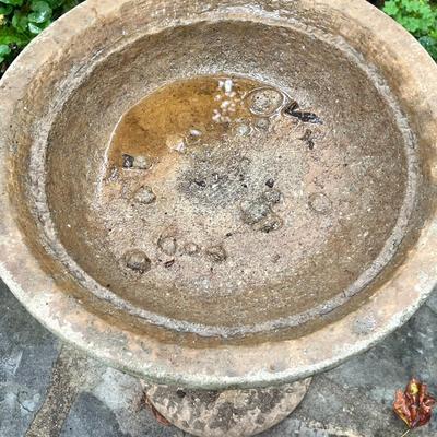 Cement Birdbath & Garden Sculptures (BY-RG)