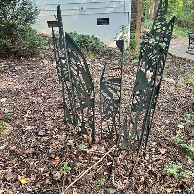 Metal Butterfly Yard Art (BY-RG)