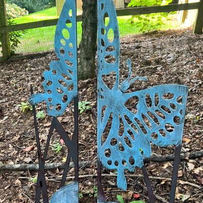 Metal Butterfly Yard Art (BY-RG)