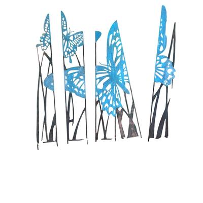 Metal Butterfly Yard Art (BY-RG)