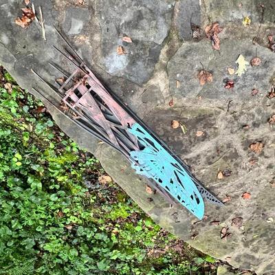 Metal Butterfly Yard Art (BY-RG)
