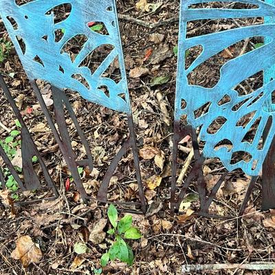 Metal Butterfly Yard Art (BY-RG)