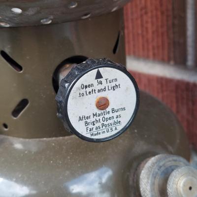US Military Single Mantle Gasoline Lanterns by Coleman (G-BBL)