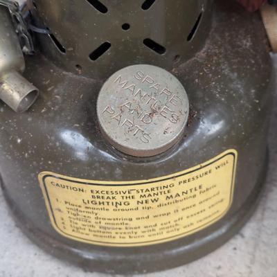 US Military Single Mantle Gasoline Lanterns by Coleman (G-BBL)
