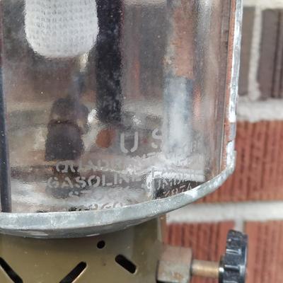 US Military Single Mantle Gasoline Lanterns by Coleman (G-BBL)