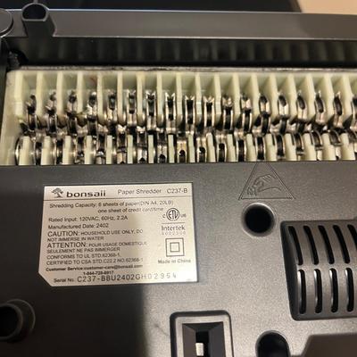 HP Officejet Pro 8028E Printer, Bonsaii Shredder & Office Supplies (BLR-MG)