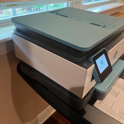 HP Officejet Pro 8028E Printer, Bonsaii Shredder & Office Supplies (BLR-MG)