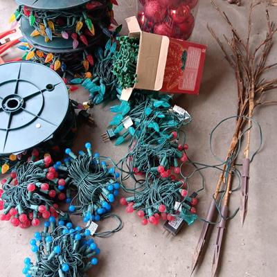 LED CHRISTMAS LIGHTS AND ORNAMENTS