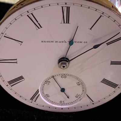 Elgin Pocket Watch - Needs TLC #1096534