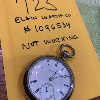 Elgin Pocket Watch - Needs TLC #1096534
