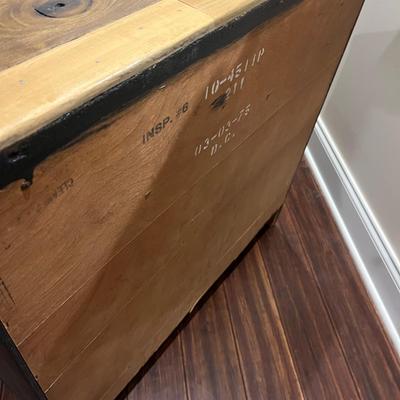 Ethan Allen One Drawer Multicolor Cabinet (BLR-MG)