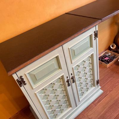 Small teal sideboard ONLY