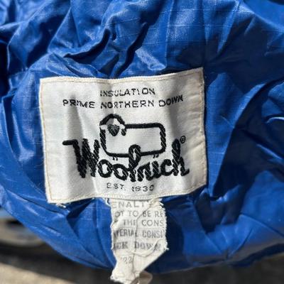 Woolrich Insulated Prime Northern Down Sleeping Bag and Sherpa Blanket (G)
