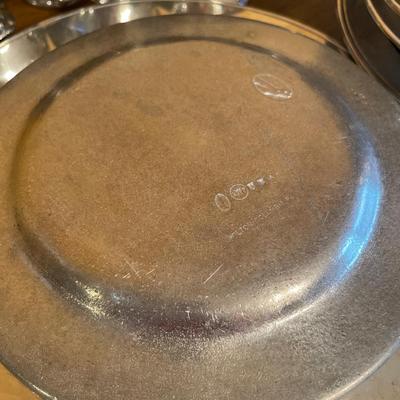 Pewter dining set