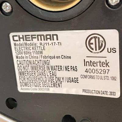 Keurig Coffee Maker & Chefman Electric Kettle (K-SS)