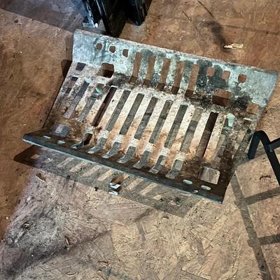 Two Fireplace Grates & Fire Logs (BW-RG)