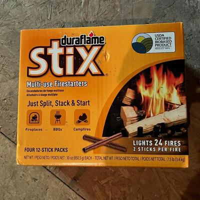 Two Fireplace Grates & Fire Logs (BW-RG)