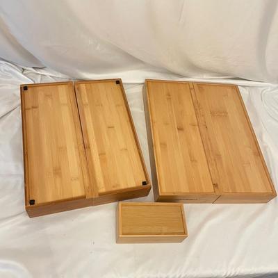 Bamboo Kitchen Utensil Organizers (K-SS)
