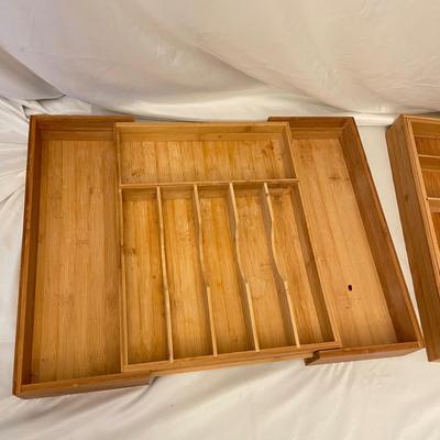 Bamboo Kitchen Utensil Organizers (K-SS)