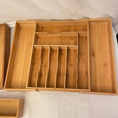 Bamboo Kitchen Utensil Organizers (K-SS)