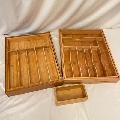 Bamboo Kitchen Utensil Organizers (K-SS)
