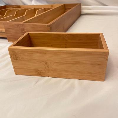 Bamboo Kitchen Utensil Organizers (K-SS)