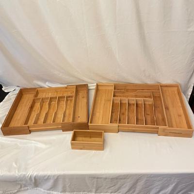 Bamboo Kitchen Utensil Organizers (K-SS)
