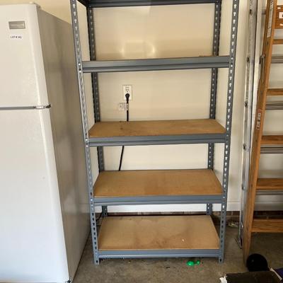 5 Shelf Metal Shelving Unit (G)