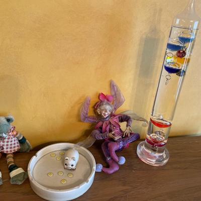 Galileo thermostat with whimsical items