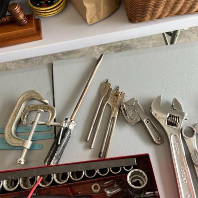 Sears Craftsman Toolbox and All Contents (G)